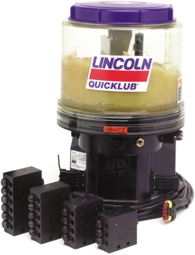 Lincoln Quicklub Automated Lubrication System canister