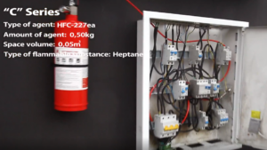 C Series BlazeCut for an electrical cabinet