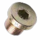 PLUG1/8BSP closure plug for lubrication