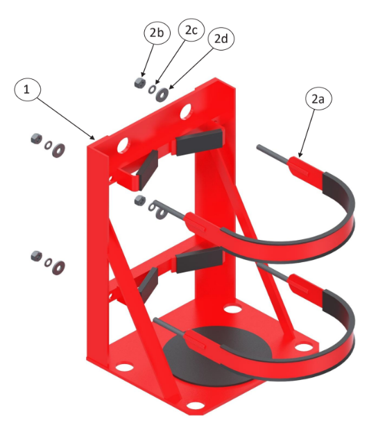 New Muster Cylinder Brackets