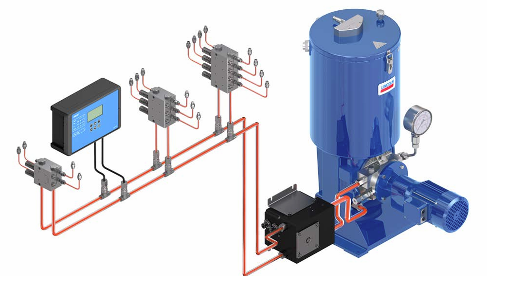 Grease Line Lubrication Lincoln Dual Line Sysytem