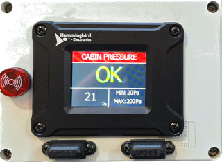 Breath Safe with Cabin Air Filtration Systems - Pressure Display Monitor