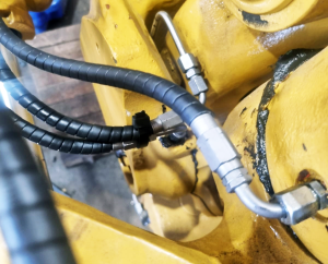 Lincoln Lubrication grease line connections