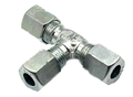 TEE6M Tee 6mm tube compression fitting